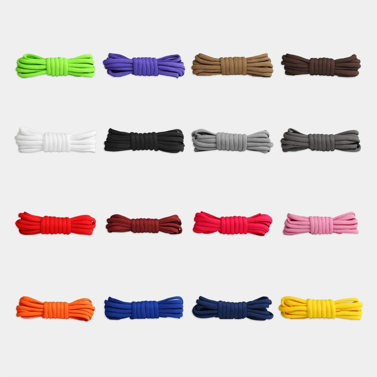 Cordones ovalados para zapatos deportivos, 2 pares de cordones semicirculares para zapatillas, zapatillas de correr, zapatillas de baloncesto y zapatillas de deporte — view 7