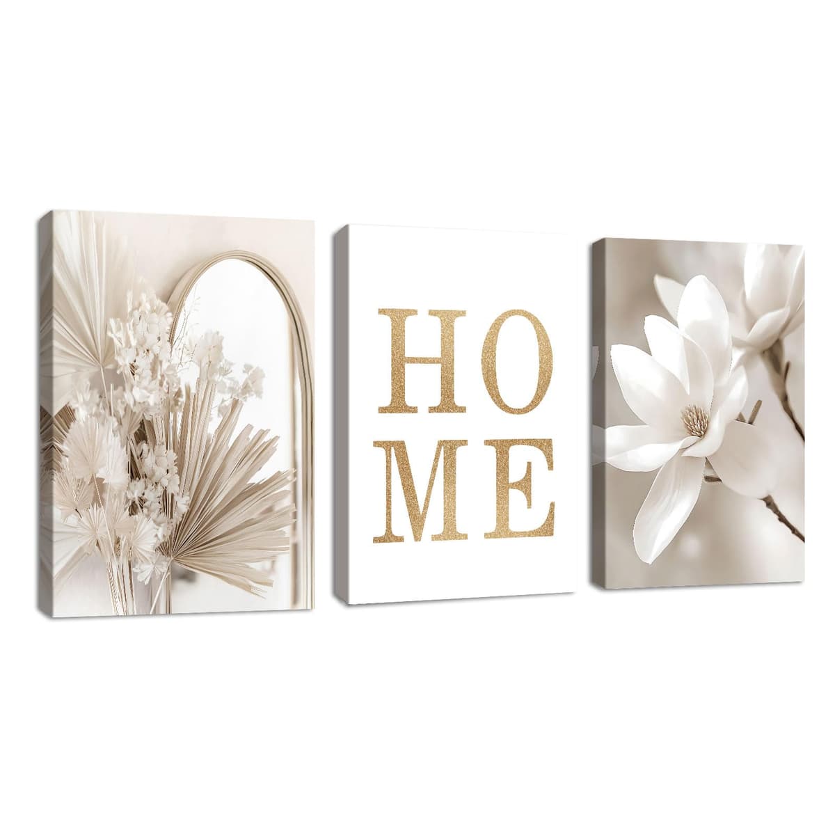 3Pcs Blue Grey Zen Canvas Wall Art, White Lotus Flowers Butterfly Meditation Spiritual Wall Paintings White Lotus Blooming on Stones in Lake Wall Pictures Room Decor for Yoga Spa Room Decor 30x40cmx3 — view 33