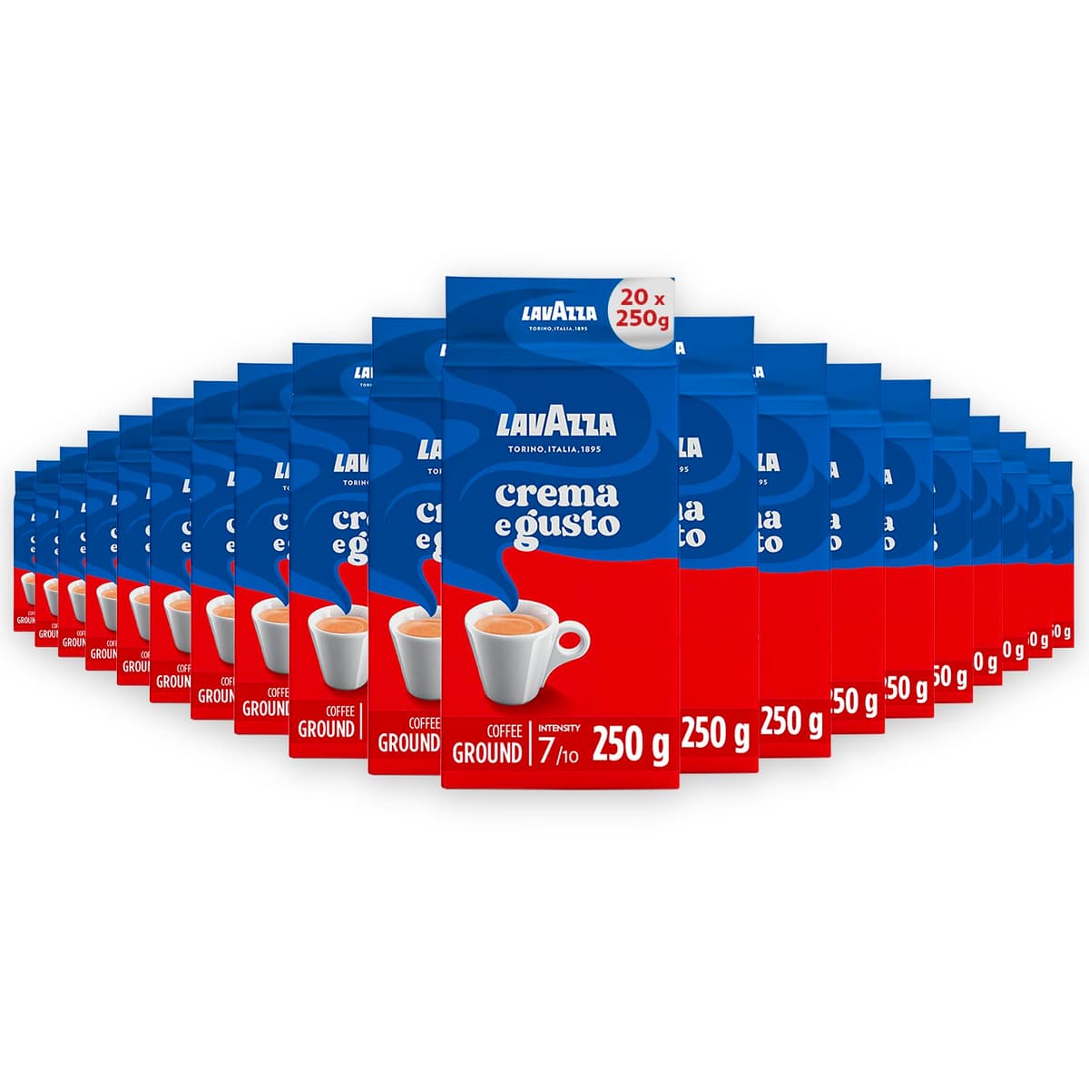 Lavazza, Qualità Rossa, Coffee Beans, Arabica and Robusta, Intensity 5/10, Medium Roasting, 1 Kg — view 16