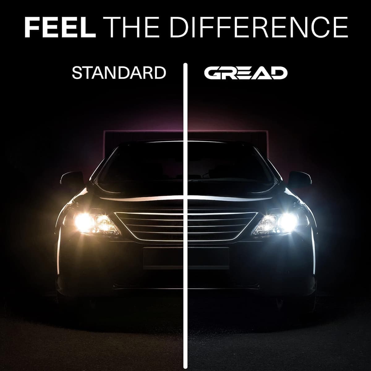 Gread - bombillas H1 55W 12V, faros Lámpara halógenas, luces automóviles - Extra blancas - 8500k Óptica xenón, larga vida Paq — view 5