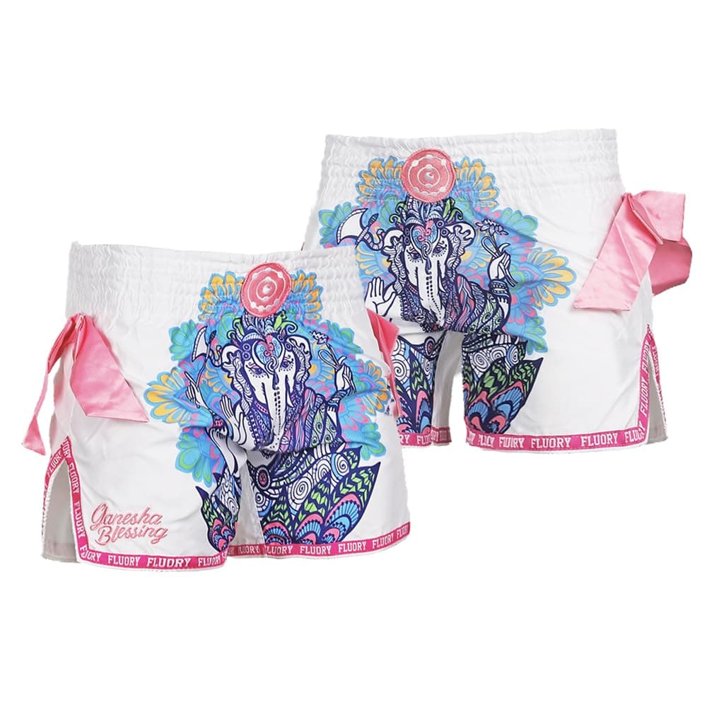 FLUORY Muay Thai Shorts, MMA Fight Shorts Ropa de Entrenamiento Jaula Lucha Grappling Artes Marciales Kickboxing Shorts Ropa — view 60