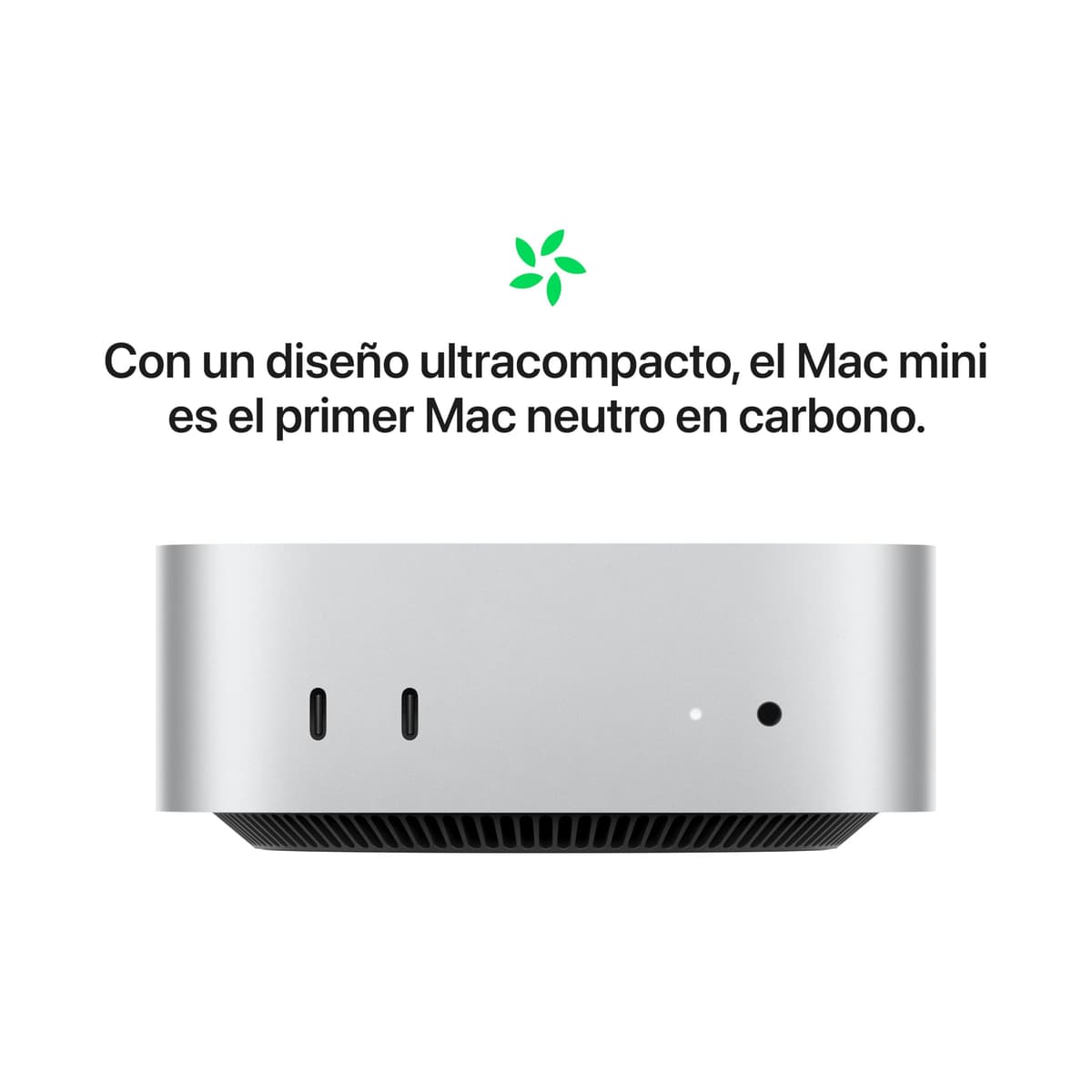 Apple Mac Mini Ordenador de Mesa con Chip M4, CPU de 10 núcleos y GPU de 10 núcleos: diseñado para Apple Intelligence, 16 GB de Memoria unificada, SSD de 256GB, Gigabit Ethernet — view 5