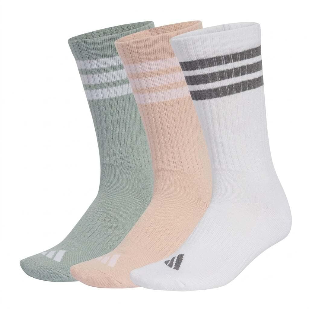adidas 3-Stripes Cushioned Crew Socks 3 Pair Pack — view 25