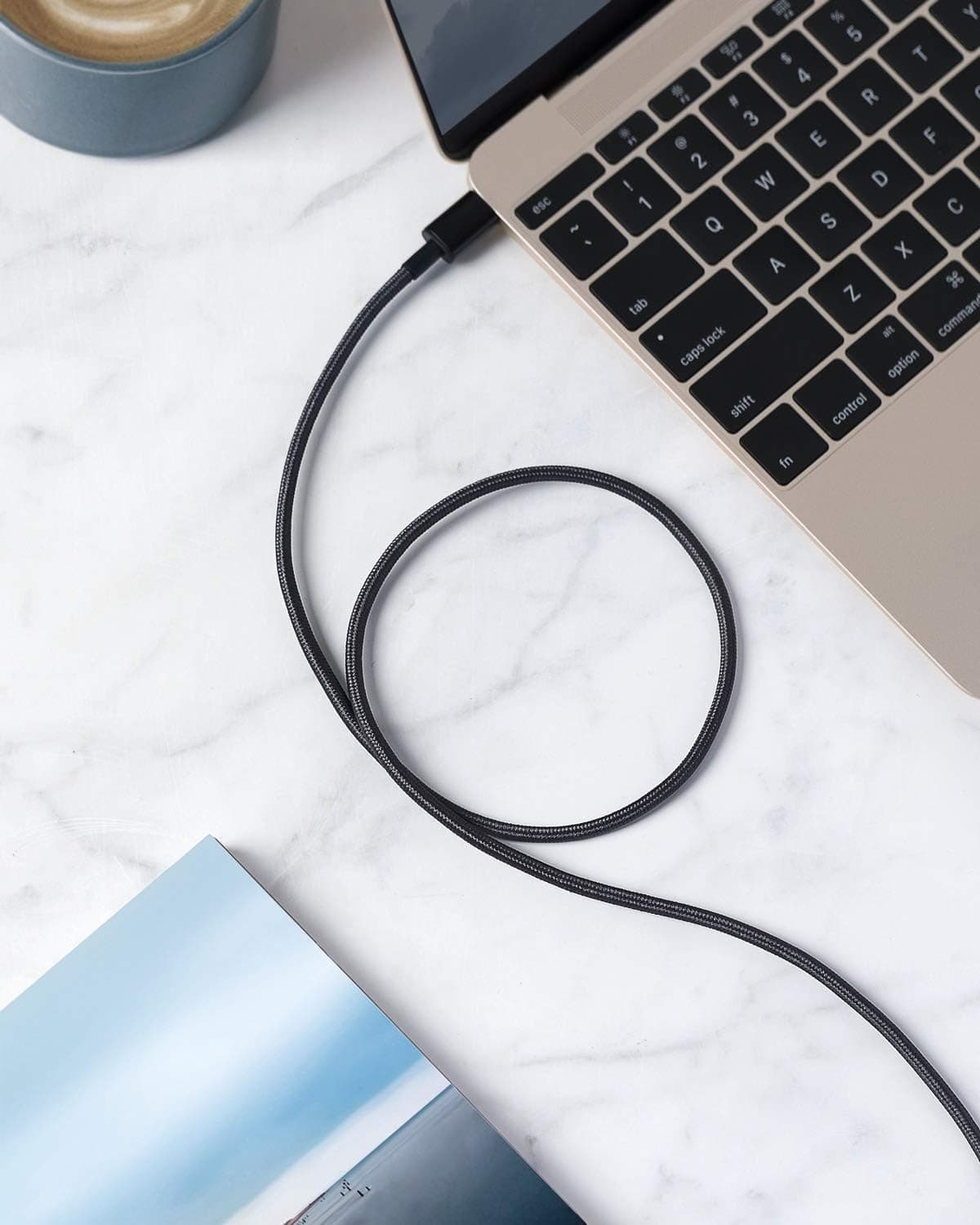Anker USB C Charger Cable, 2-Pack 3 ft (0.9 m) USB to USB C Cable, USB A to USB C Braided Phone Charger Cable for iPhone 17/16/15, iPad Pro, Samsung Galaxy, MacBook Pro,and More — view 6