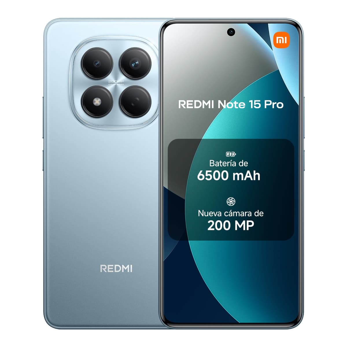 XIAOMI REDMI Note 15 - Smartphone de 8+256GB, Pantalla AMOLED FHD+ de 6,77", MediaTek Helio G100-Ultra, cámara de 108MP, batería de 6000 mAh, Cargador no Incluido, Azul Glaciar (Versión ES) — view 30