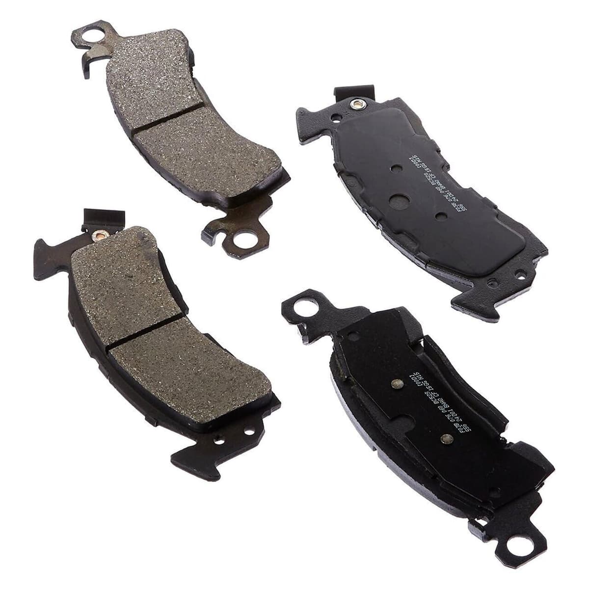 Bosch BC914 QuietCast Premium Ceramic Disc Brake Pad Set For: Acura ILX; Honda Accord, Civic, CR-V, Element, Fit, Front — view 128