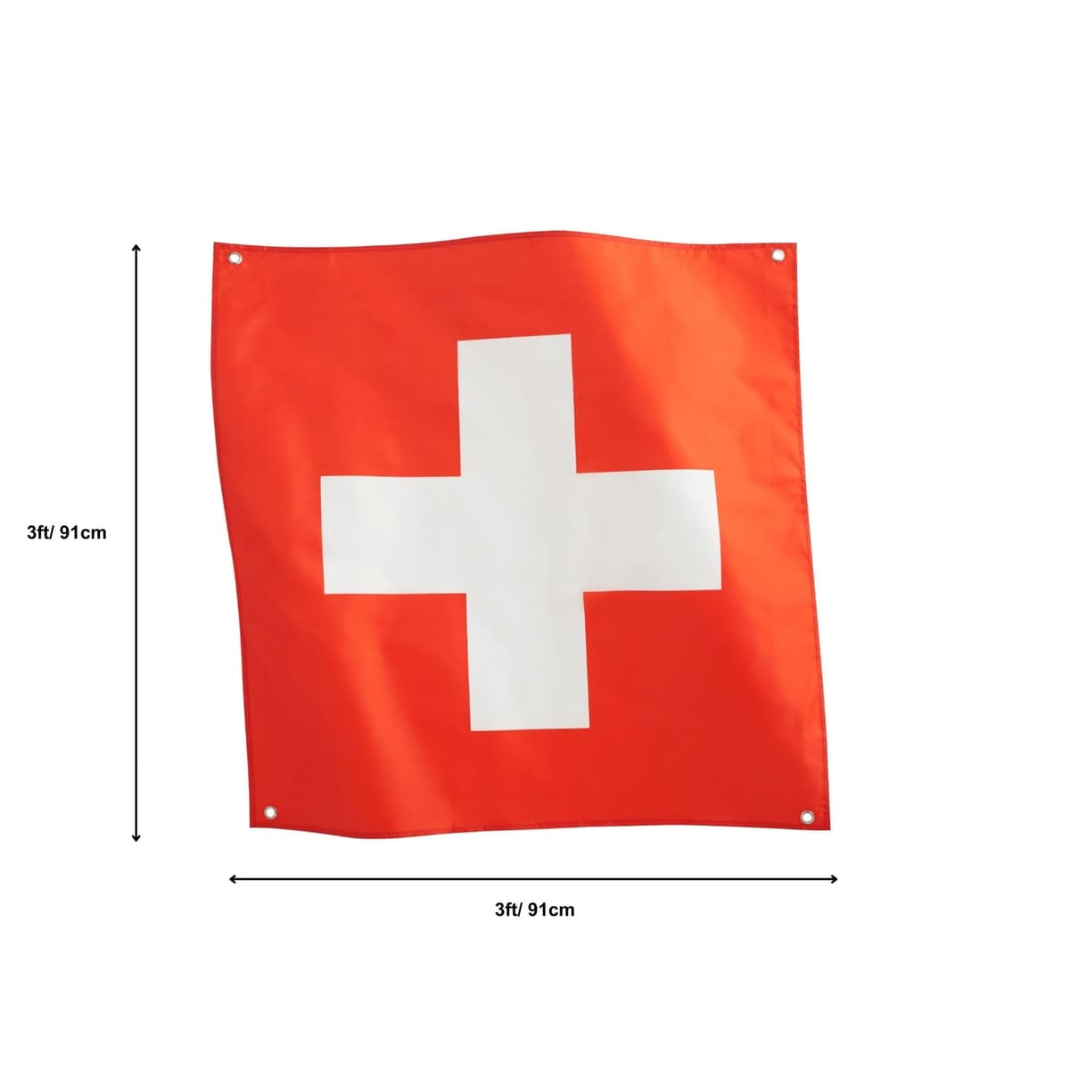 Runesol Lest We Forget, Premium Remembrance Poppy Day Flag - 3ft x 5ft, 4 Grommets, Indoors/Outdoors — view 324