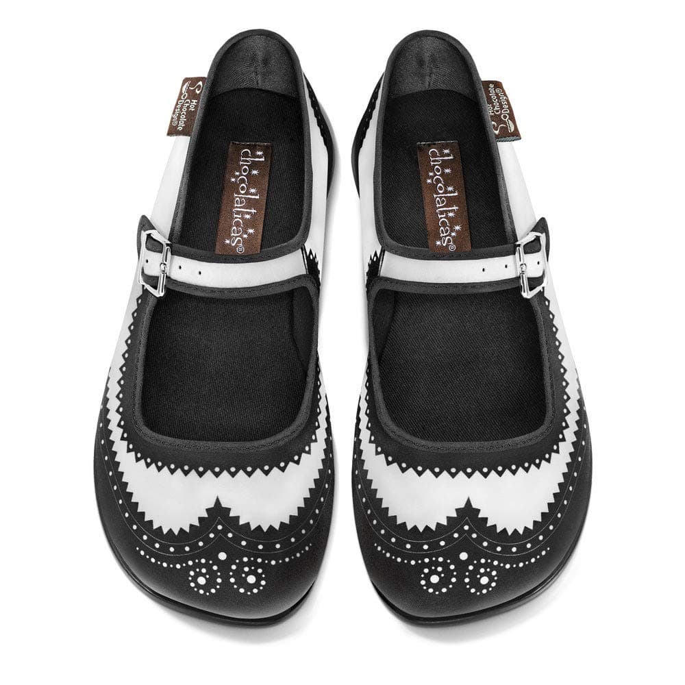 Hot Chocolate Design Chocolaticas Funky Canvas Women's Mary Jane Flat Shoes — view 55