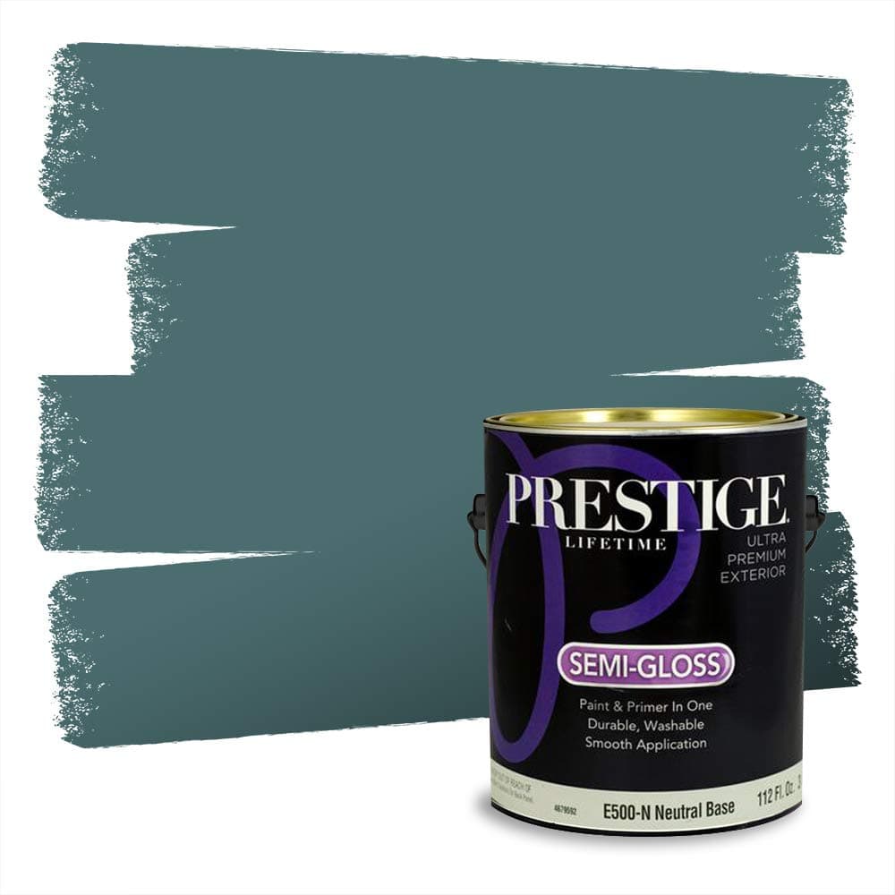 PRESTIGE Paints Interior Paint and Primer In One, 1-Gallon, Semi-Gloss, Comparable Match of Valspar* Dewdrop* — view 930