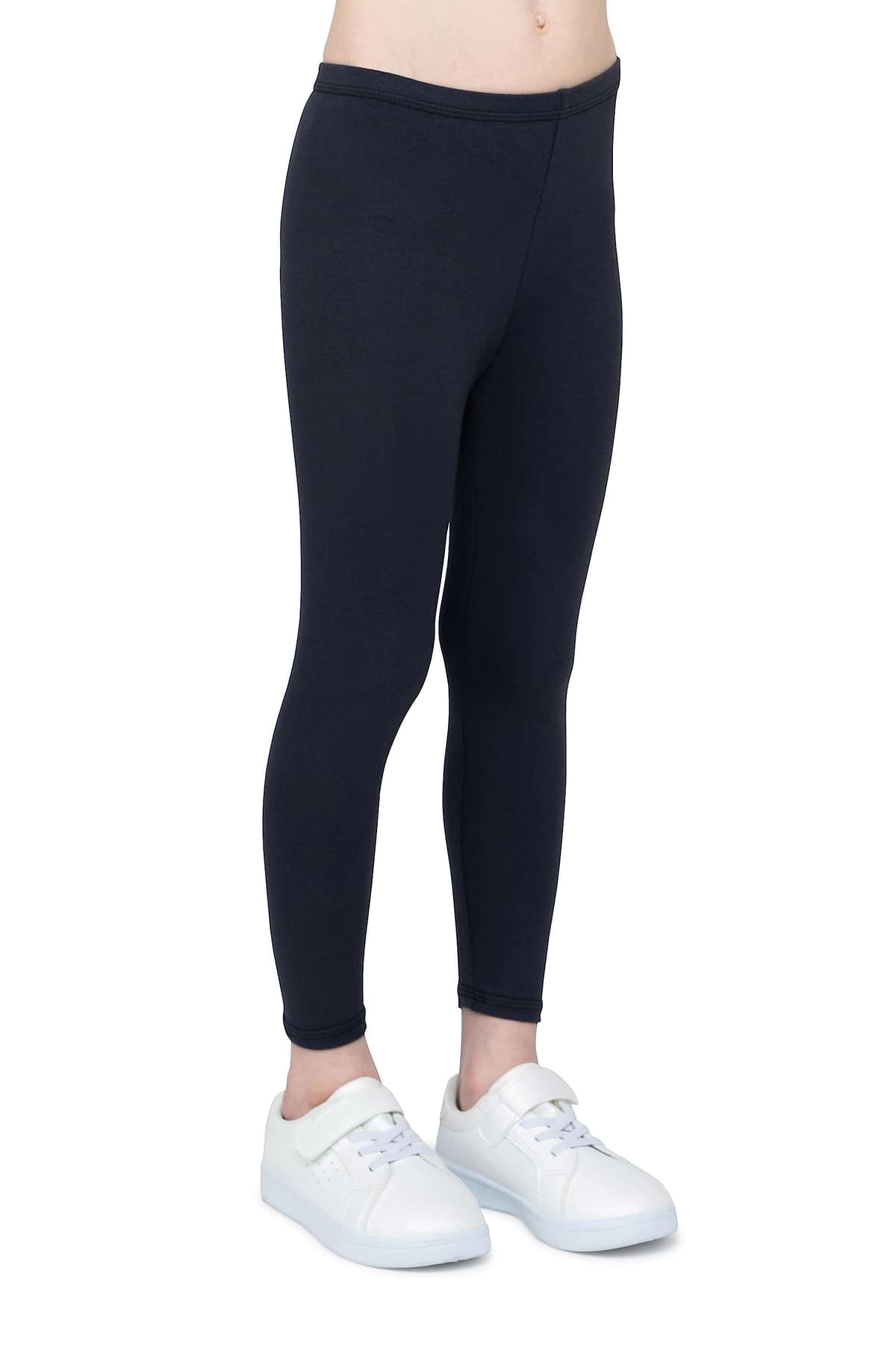 Leggings de algodón para niñas, Pantalones Suaves y cómodos para niños, Entrenamiento Informal, Estilo Elegante, Ropa básica Zoe — view 16