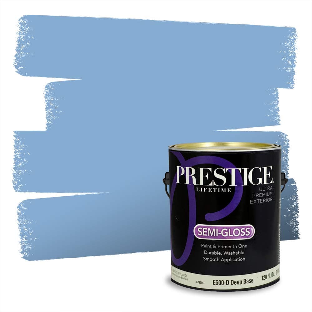 PRESTIGE Paints Interior Paint and Primer In One, 1-Gallon, Semi-Gloss, Comparable Match of Valspar* Dewdrop* — view 516