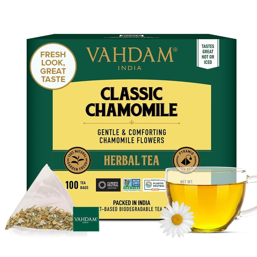 VAHDAM, Himalayan Té Verde (100 Piramidales Bolsitas De Té) 100% Pura Y Natural | Envasado Fresco En La India | Caliente, Frío O Como Kombucha — view 19