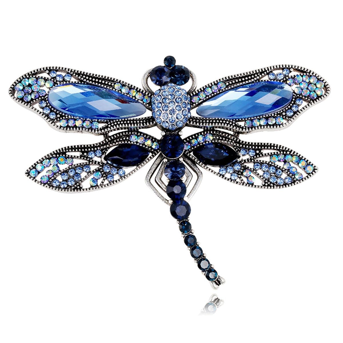 FAIRYGATE Anti Exposure Fixed Brooches Women Unisex Vintage Rhinestone Office Party Brooch Pins Lapel Pin Dress Suit Accessories Boutonniere — view 38
