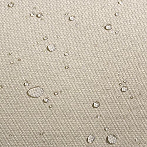 Classic Accessories 60-008-010301-RT Montlake Patio Seat Cushion Slip Cover, Antique Beige, 15" Diameter x 2" Thick — view 8