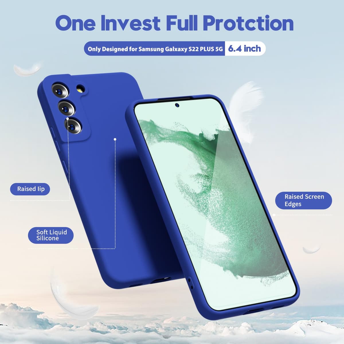oakxco for Samsung Galaxy S24 Ultra Phone Case Liquid Silicone, Thin Slim Soft Rubber Gel TPU Plain Simple Cover for Women Girl Cute, Matte Solid Color, Brown Khaki Nude — view 648