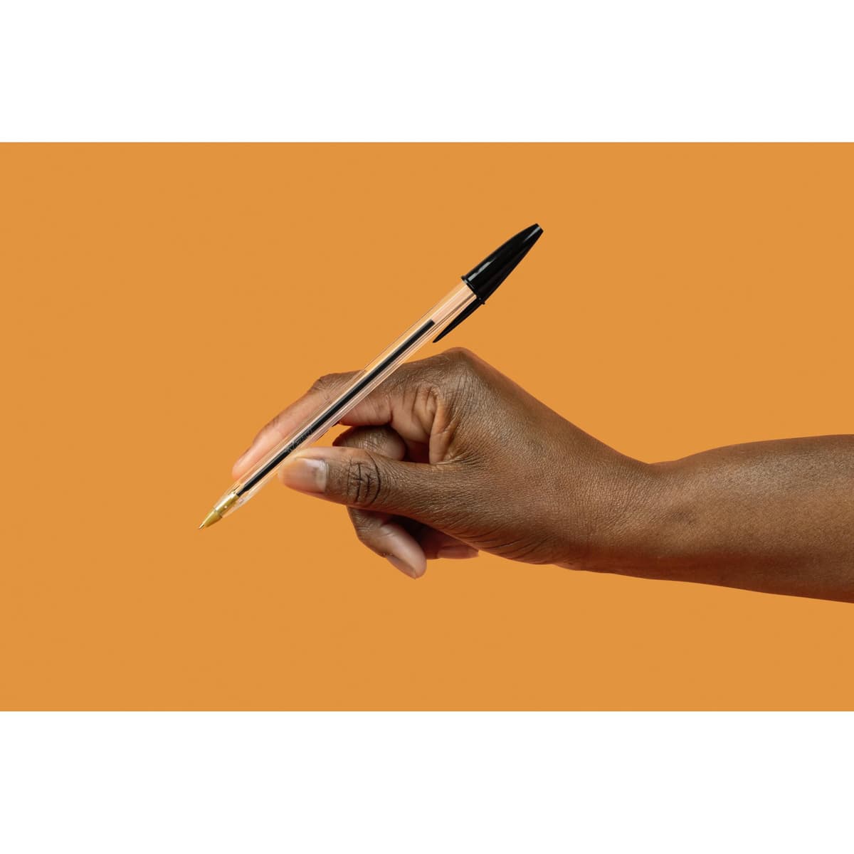 BIC Cristal Original Smudge Free Ballpoint Pens, Ideal for School, Black, Medium Point (1.0mm), Pack of 50 — view 11
