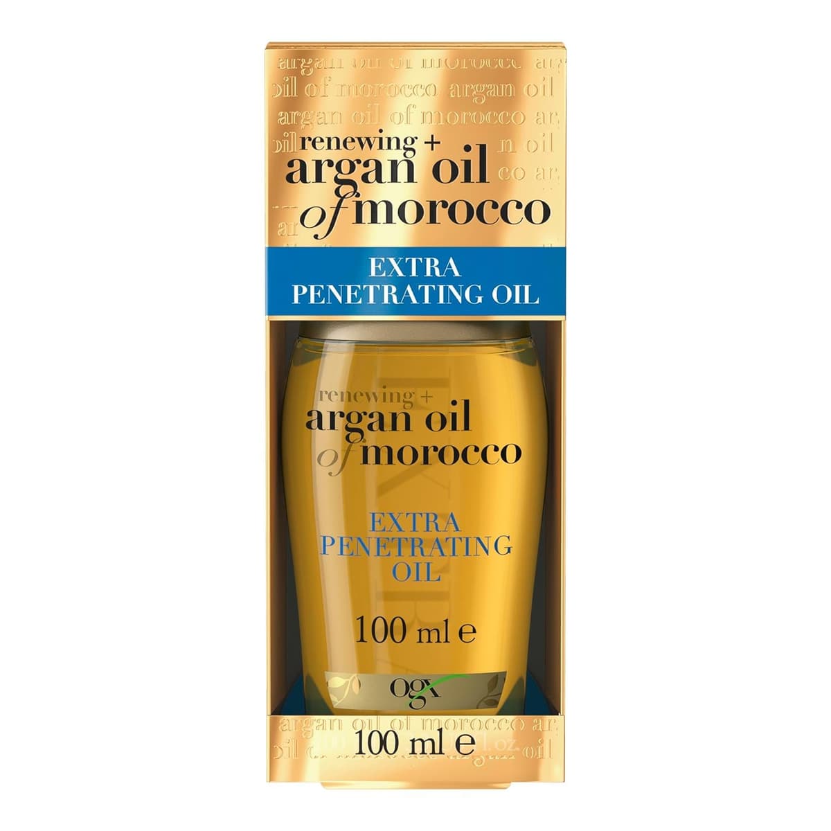 OGX Argan Oil of Morocco Extra Penetrating Hair Oil for Dry and Damaged Hair, Intense Hydration and Frizz Control, Infused with Natural Argan Oil, Suitable for All Hair Types, 100ml — view 10