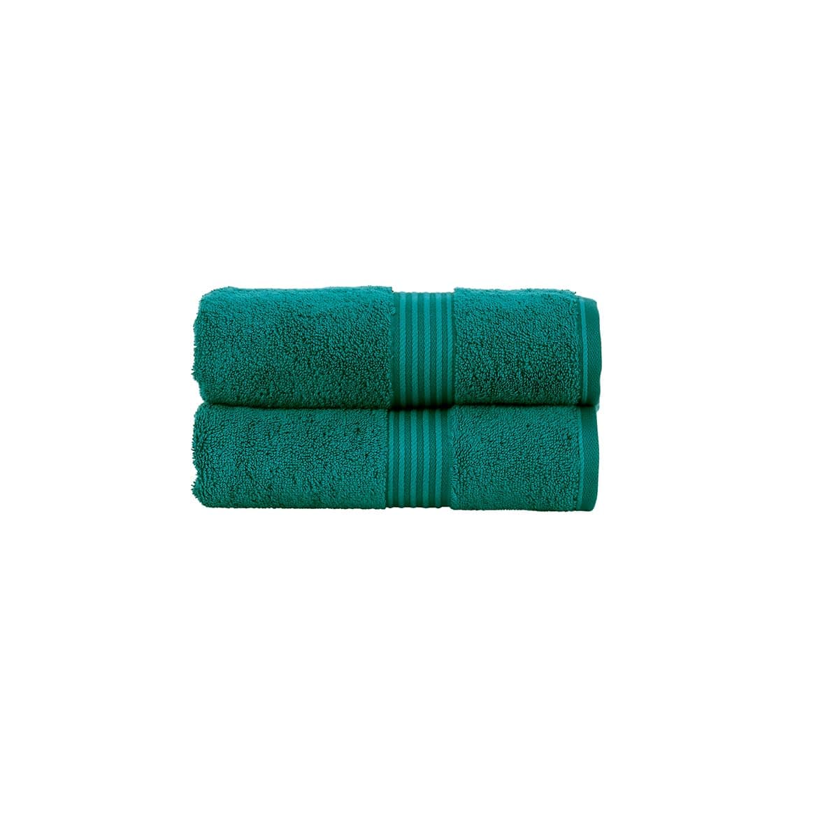 Christy Supreme Hygro 2 Hand Towels Set | Mineral Blue | 100% Luxury Supima Cotton | Ultra Soft | Super Absorbent | 650GSM | Plush and Long Lasting — view 75