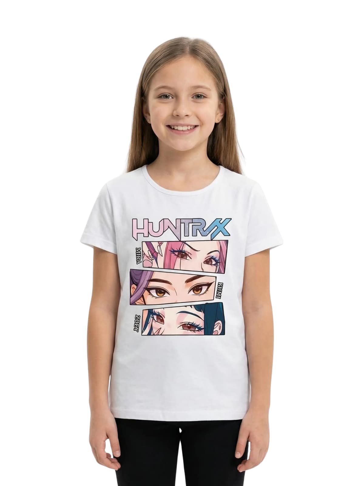 Vicyol S&D Camiseta K-Pop para Niños y Niñas. Camiseta de la Serie de Moda Huntrix. Camiseta de Las Guerreras de H. — view 9