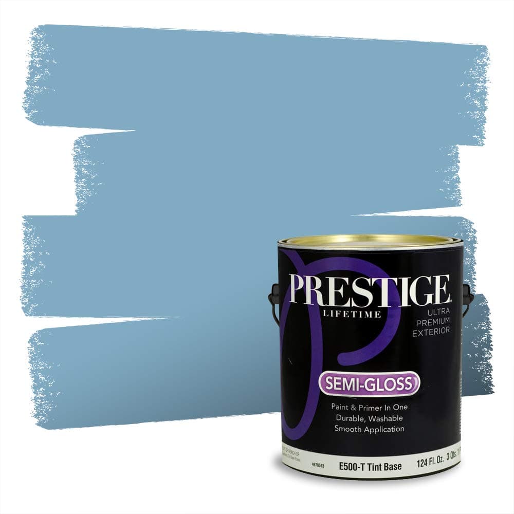 PRESTIGE Paints Interior Paint and Primer In One, 1-Gallon, Semi-Gloss, Comparable Match of Valspar* Dewdrop* — view 564