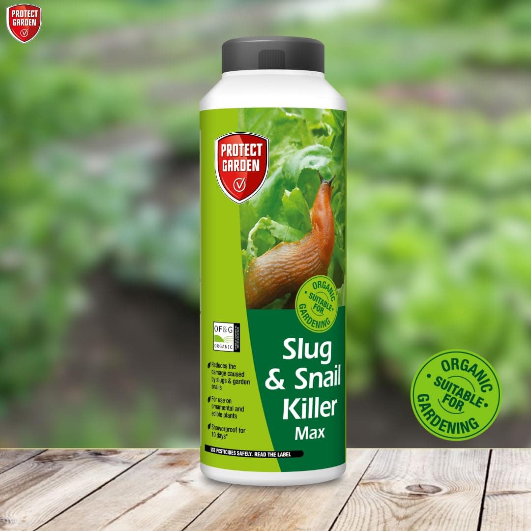 PROTECT GARDEN 86601082 Slug & Snail Killer Max, 800G - Powerful Slug Killer Pellets - for Protecting Ornamental Plants and Garden Vegetables - Snail Repellant - Approved for Organic Gardening — view 3