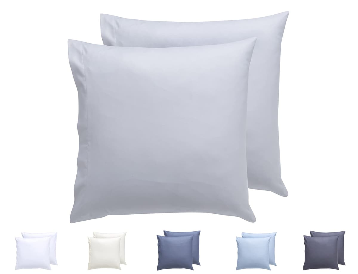 Todocama – Juego de 2 Fundas de Almohada, Microfibra Extra Suave, hipoalergénicas. Juego de 2-70x40 cm Blanco — view 34
