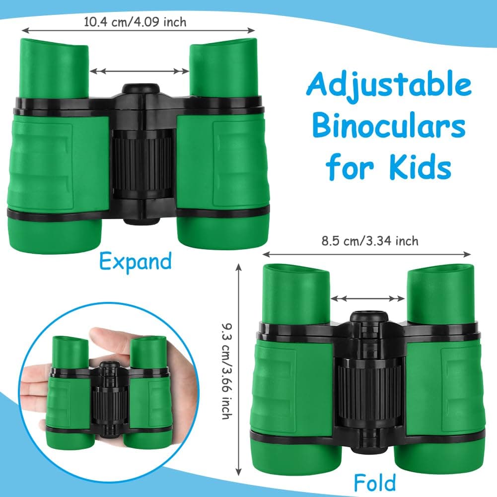OSDUE Kids Telescope - 4x30 High Resolution Binoculars for Kids' Educational Learning and Outdoor Sports Play, Gifts for Age 3-12 Boys and Girls — view 2