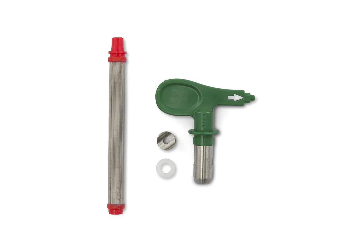 WAGNER HEA ProTip boquilla 313, Airless boquilla para imprimaciones, barnices, pinturas plásticas, pinturas de látex, protección contra la llama y la corrosión, < 55% menos niebla de pulverización — view 2