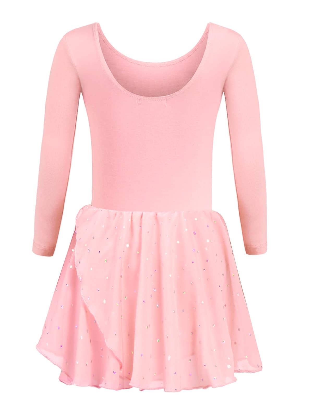 Trudge Ropa de Ballet para Niñas - Vestido Manga Corta de Algodón con Leotardo y Falda Tutú - Traje de Baile — view 27