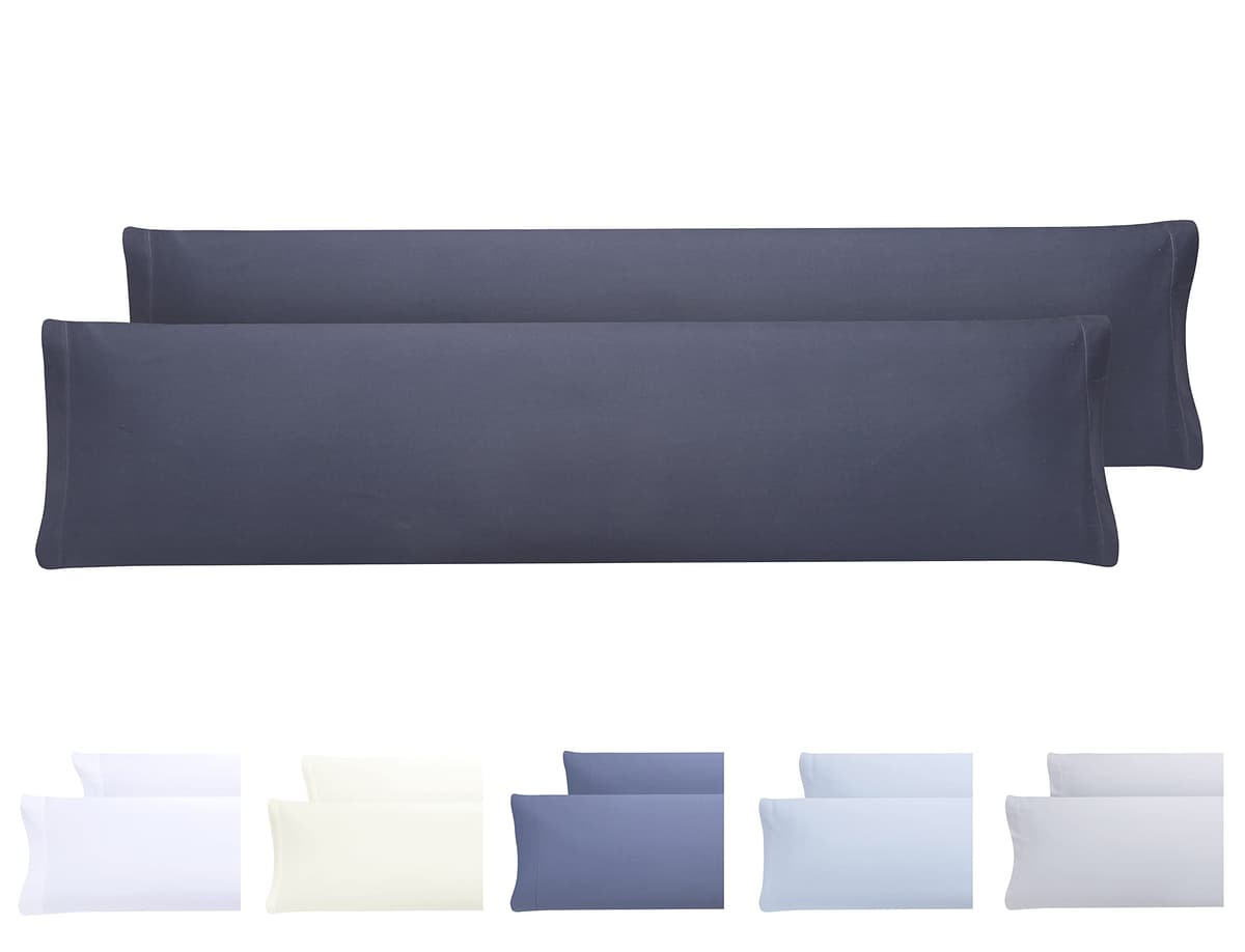 Todocama – Juego de 2 Fundas de Almohada, Microfibra Extra Suave, hipoalergénicas. Juego de 2-70x40 cm Blanco — view 11