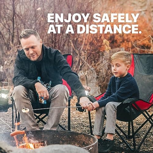 MalloMe Marshmallow Roasting Sticks - Smores Skewers for Fire Pit Kit - Hot Dog Camping Accessories Campfire Marshmellow 32 Inch Long Fork - 5 Pack — view 3