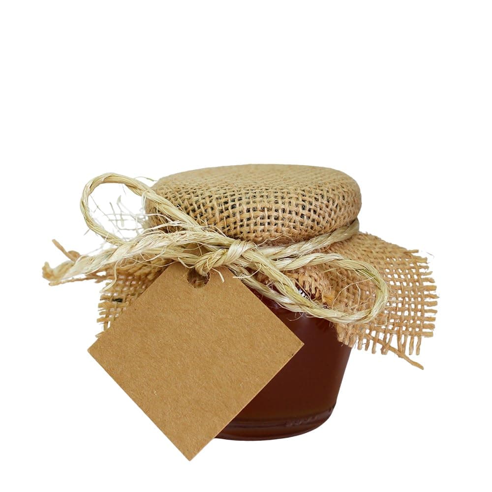 Pack tarros de miel de 125g BEHONEY modelo BOL para evento, boda, bautizo, comunión, celebración (30)