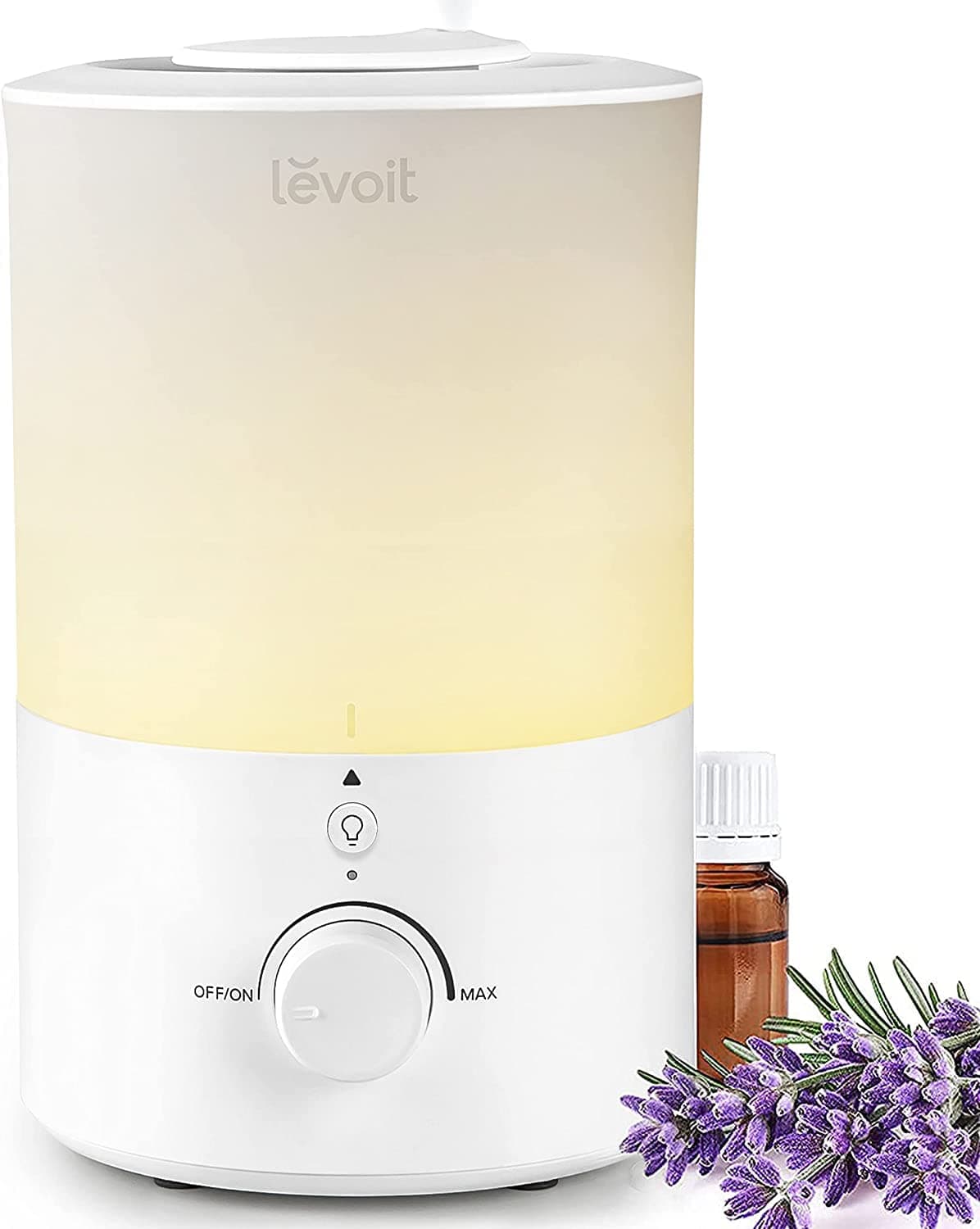 LEVOIT Humidificador Inteligente de Niebla Fría para Habitación y Bebé con Sensor, Control por APP y Voz, Difusor Aceites Esenciales, Temporizador a Cuarto,＜28dB, 3L Top-Fill, Blanco — view 11