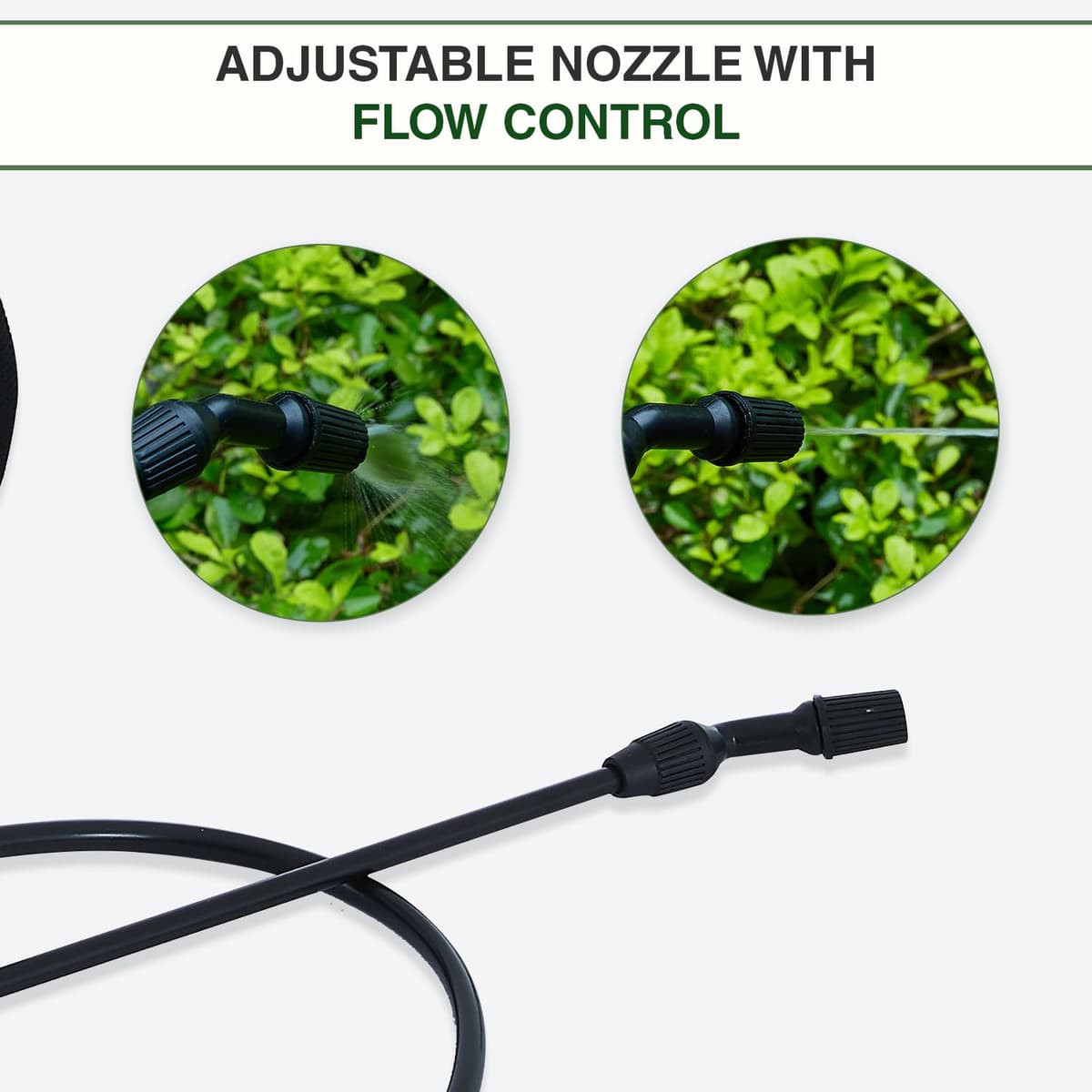 ANSIO® Garden Sprayer 5 litre Pressure Sprayer Pump Action, Weed Killer, Water Pump, Ideal with Pesticides, Insecticides, Fungicides. — view 6
