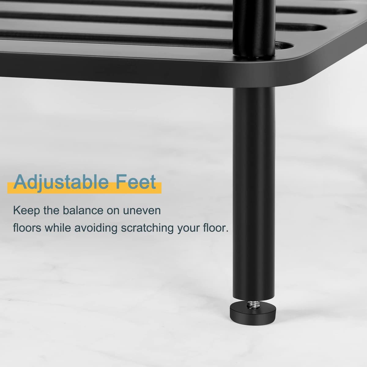 smusei Soporte para palos de piscina, soporte para tacos de piscina, soporte para palos de billar, accesorios para mesa de billar, sala de juegos, club, capacidad para 6 tacos, color negro — view 5