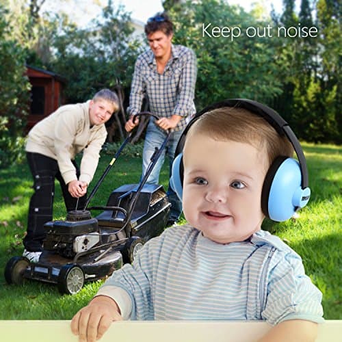 BBTKCARE Baby Ear Protection Noise Cancelling HeadPhones for Babies for 3 Months to 3 Years (Blue) — view 2
