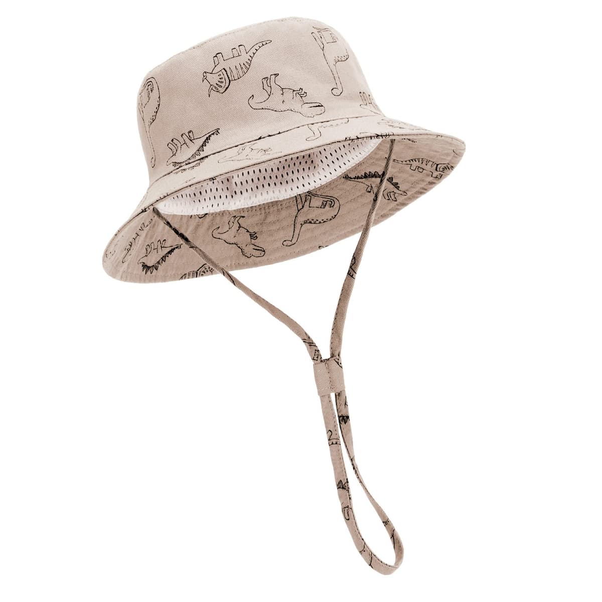 DRESHOW Unisexo Bebé Niña Niño Sombrero de Sol Verano Algodón Ajustable Pescador Gorra Protección de Sol Anti UV Para Exteriores/Natación/Playa/Piscina UPF 50+ — view 10
