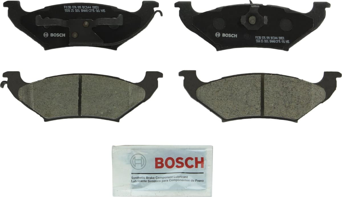 Bosch BC914 QuietCast Premium Ceramic Disc Brake Pad Set For: Acura ILX; Honda Accord, Civic, CR-V, Element, Fit, Front — view 145