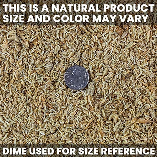 San Francisco Bay Brand Freeze-Dried Mysis Shrimp - Premium Fish Food, Tropical Fish Food, Shrimp Food - Ideal for Freshwater and Saltwater Fish, Cichlids, Angels, Seahorses - 0.49 oz (14g) — view 5