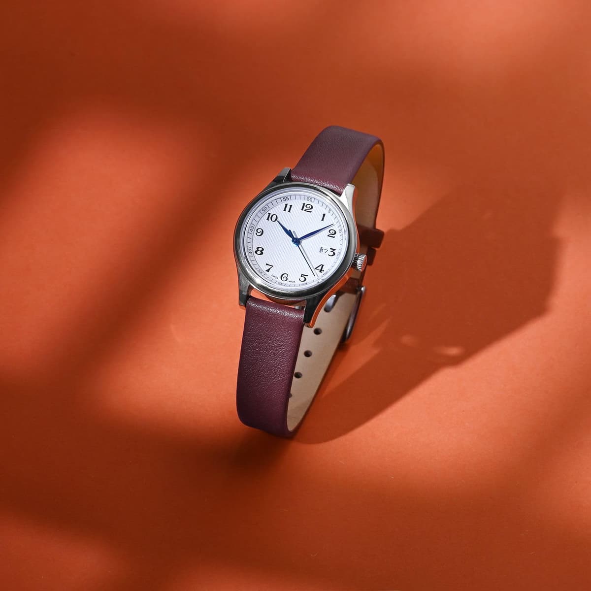 WOCCI Elegantes Correas de Reloj, Correa de Repuesto de Cuero Genuino, Hebilla de Acero Inoxidable, 8mm 10mm 12mm 13mm 14mm 16mm 18mm 20mm 22mm — view 105