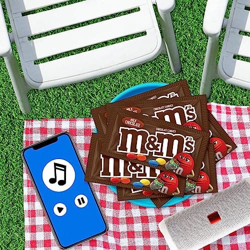 M&M'S Milk Chocolate Candy Singles Size 1.69-Ounce Pouch 48-Count Box — view 5