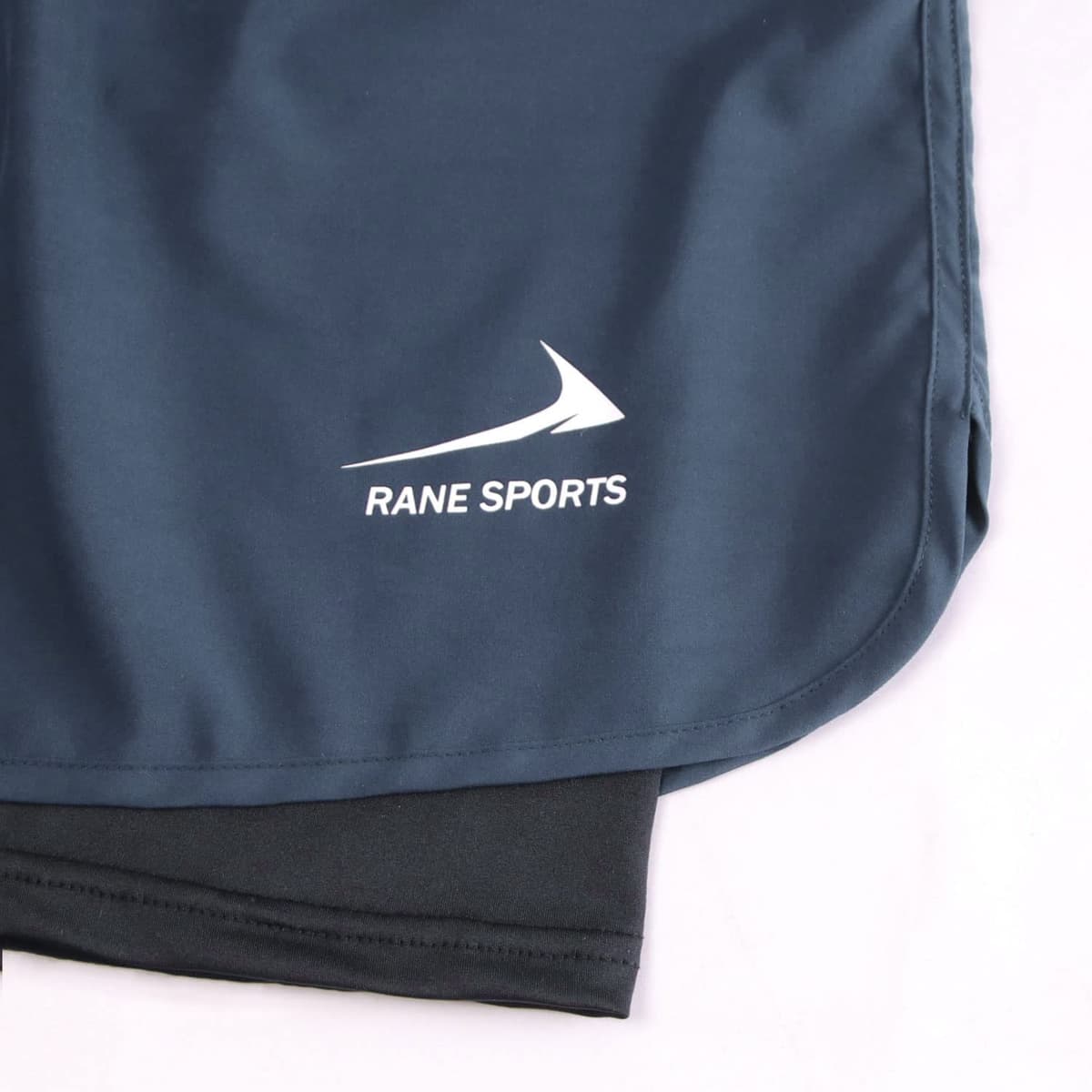 Rane Sports Men's 2 in 1 Running Shorts Ideal for Gym, Athletics, Outdoor Training — view 2