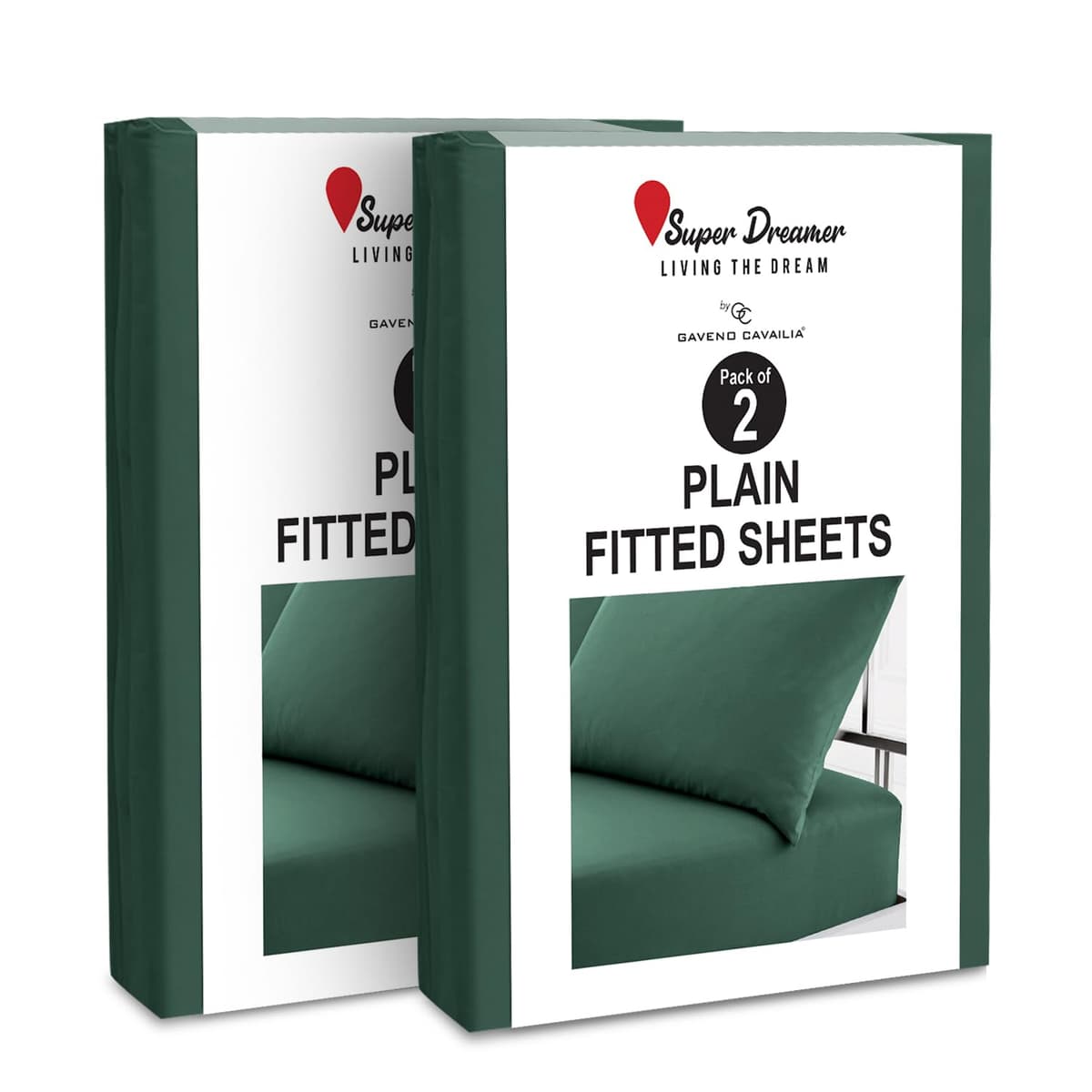 GC GAVENO CAVAILIA Fitted Sheet Single Bed (91 x 190cm) - Grey Bedding Sheets - Plain Dyed Microfiber Bed Sheets Single - (10 inch) 25cm Deep Pocket Bottom Sheet - Easycare - Wrinkle & Fade Resistant — view 27