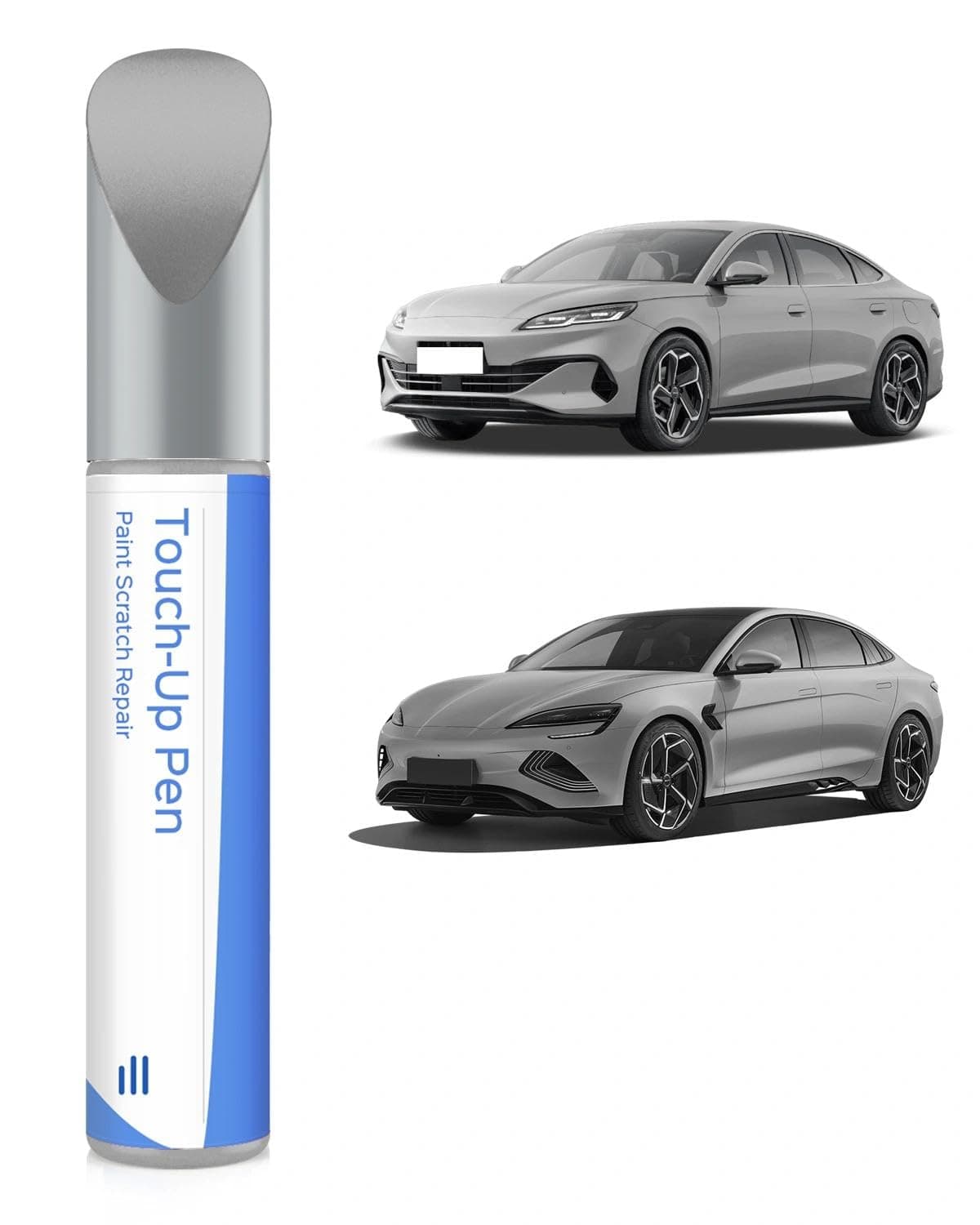(HB4) Indigo Grey Auto Lápiz de retoque para BYD – Coincidencia exacta para chips y arañazos