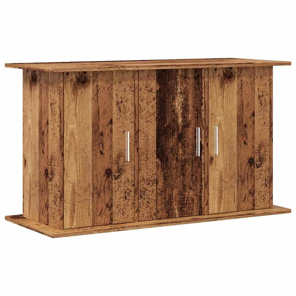 vidaXL Aquarium Stand Old Wood 101x41x58 cm Engineered Wood, fish tank cabinet, aquarium cabinet, fish tank unit, fish tank stand, stand for aquarium