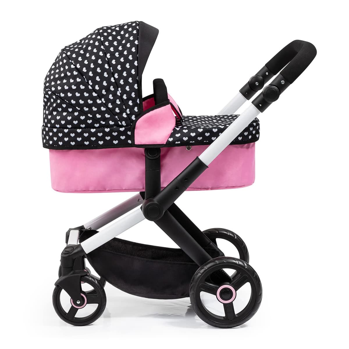 Bayer Design 17060AA Cochecito de muñeca Combi Xeo, Carro para muñecos, Bolsa, Convertible, Regulable en Altura — view 2