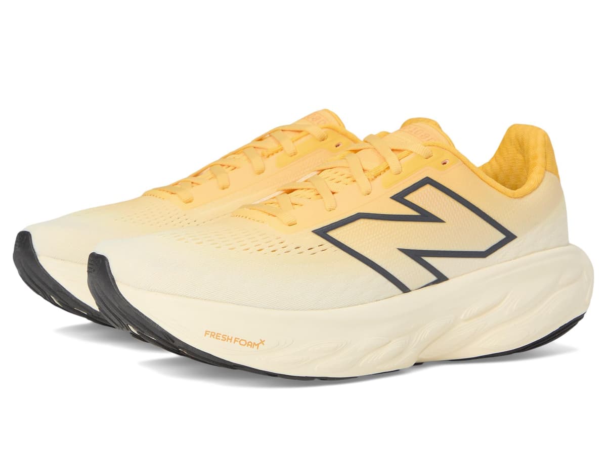 New Balance Fresh Foam X 1080 V14 - Tenis de Correr para Hombre, Clementina/Angora/Cemento Negro — view 16