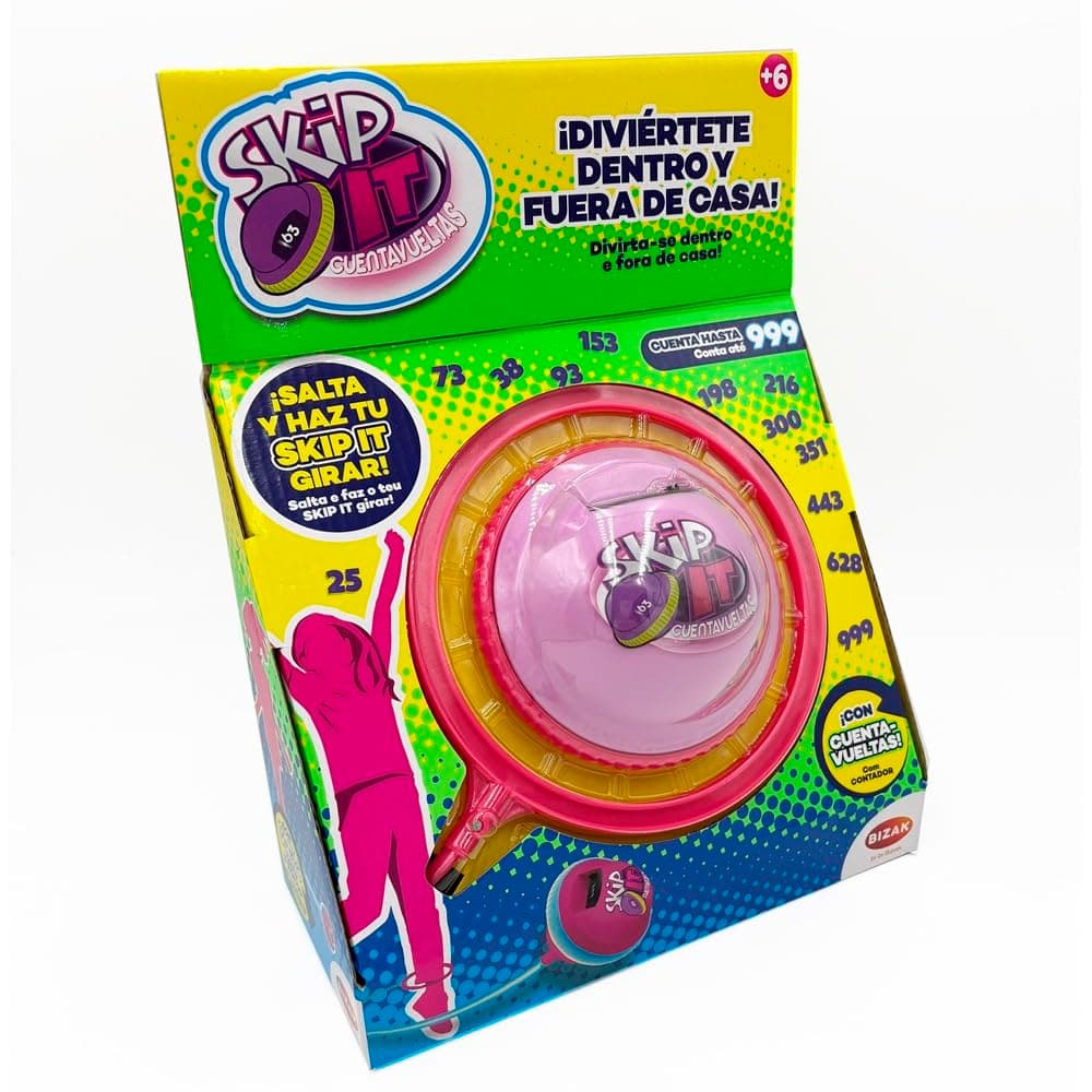 Bizak Aire Libre Skip It Fusion Cuentavueltas (35007556) Modelos Surtidos. Juguete para Saltar. Ejercicio Infantil. Juego clásico para niños. con cuentavueltas. — view 3