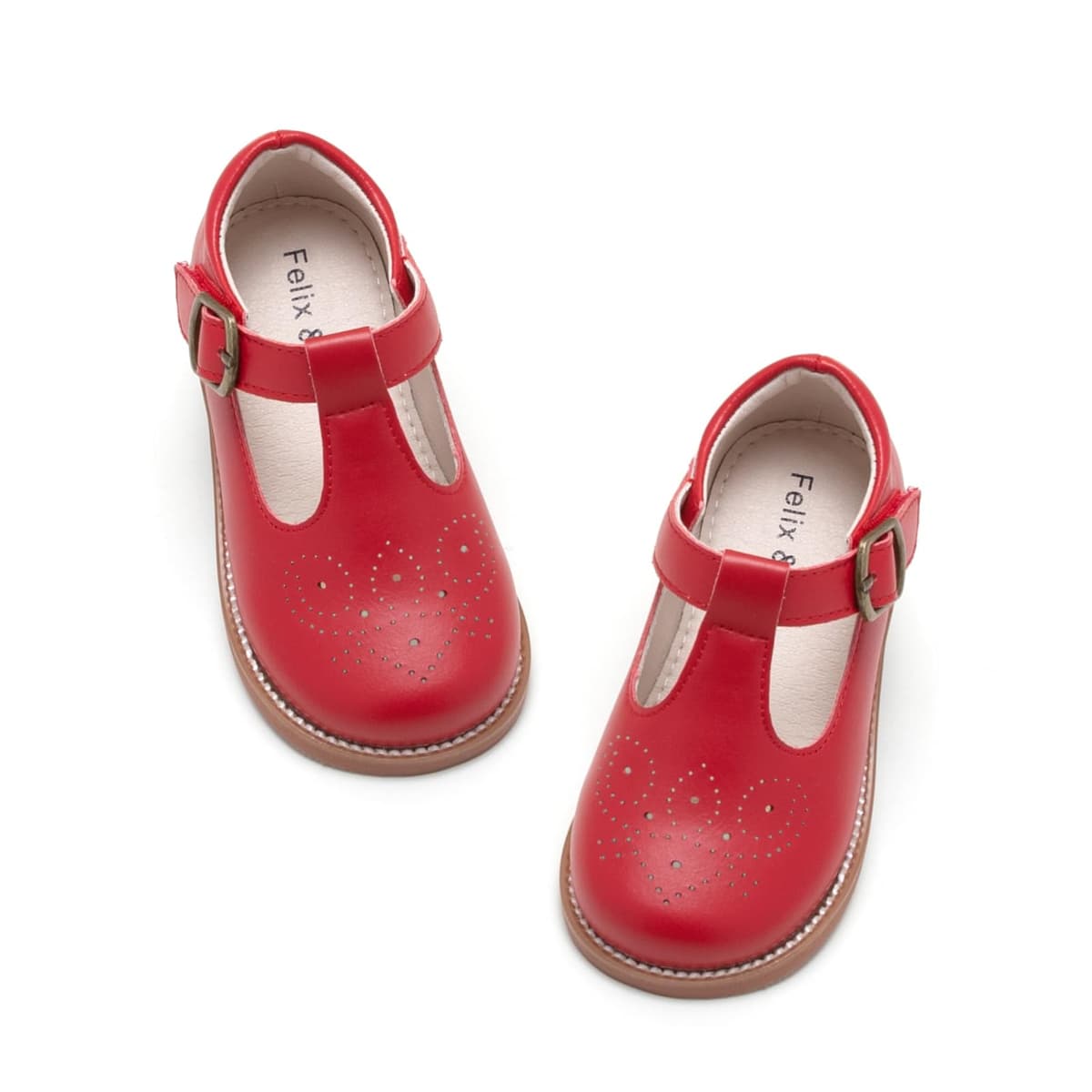 Felix & Flora Toddler Little Girl Mary Jane Dress Shoes - Ballet Flats for Girl Party School Shoes — view 41