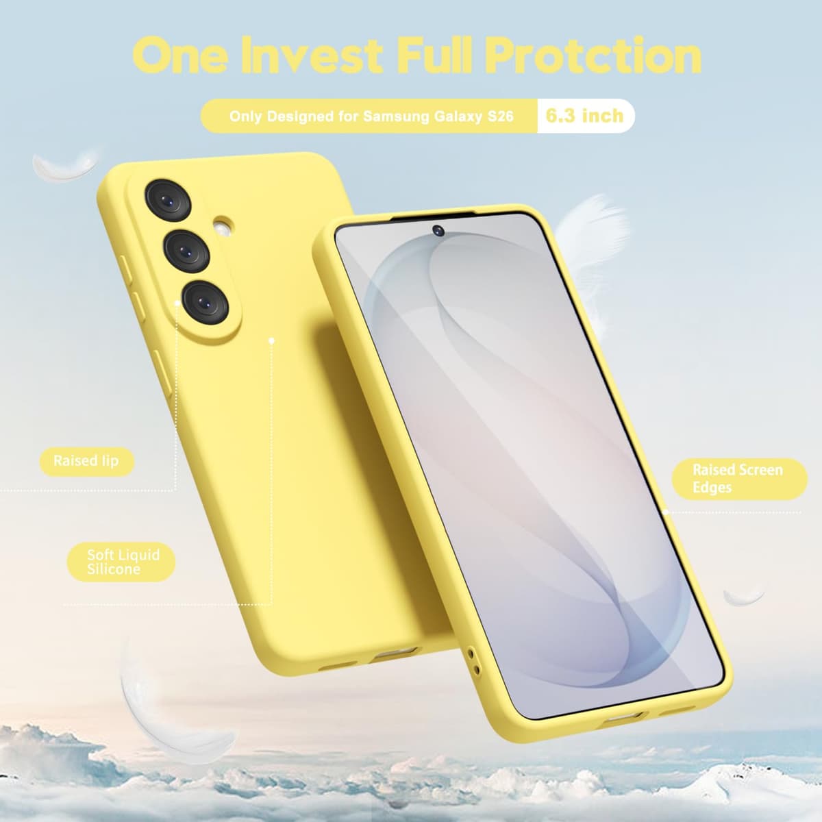 oakxco for Samsung Galaxy S24 Ultra Phone Case Liquid Silicone, Thin Slim Soft Rubber Gel TPU Plain Simple Cover for Women Girl Cute, Matte Solid Color, Brown Khaki Nude — view 185
